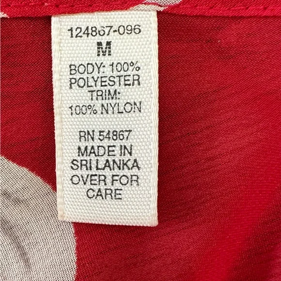 Victoria’s Secret Floral Lace Red négligée Slip lingerie Chemise Medium - Picture 11 of 16